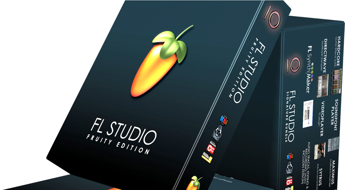 F L Studio Fruity Edition Box Art PNG
