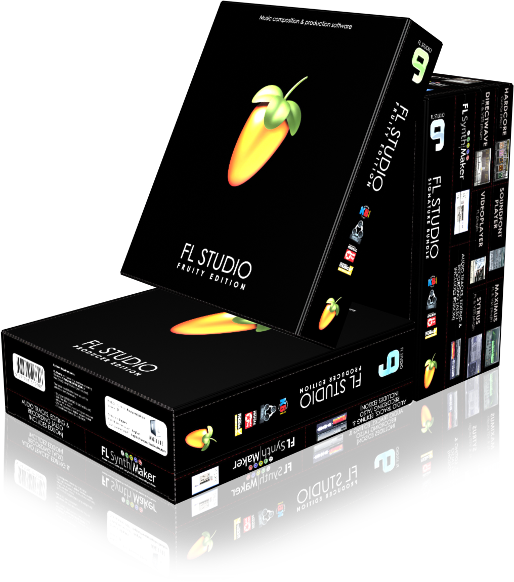 F L_ Studio_ Fruity_ Edition_ Boxes PNG