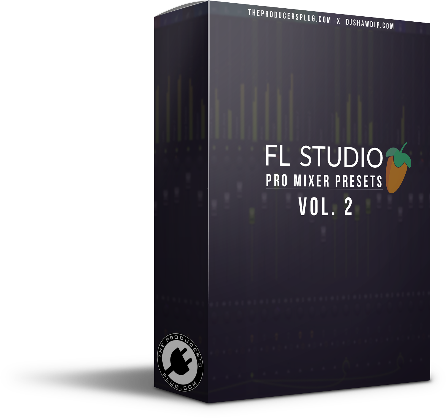 F L Studio Pro Mixer Presets Vol2 Box PNG