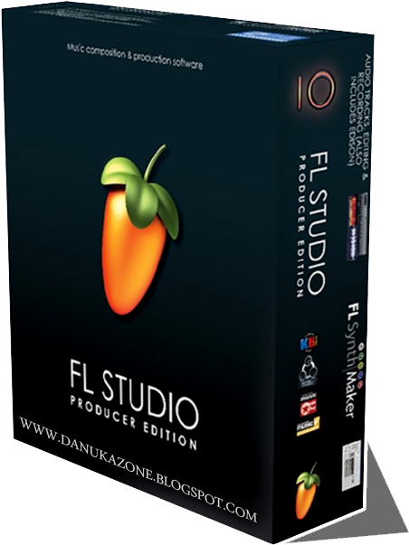 F L Studio Producer Edition Software Box PNG