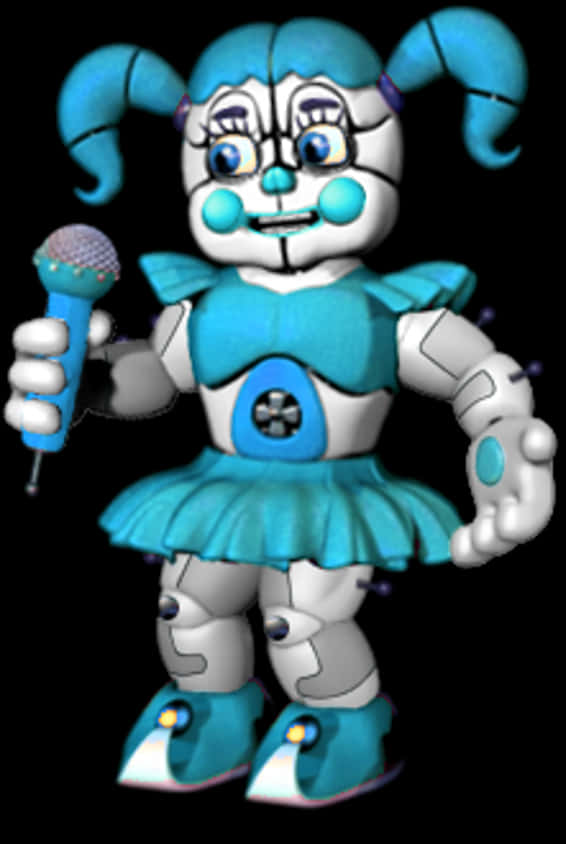 F N A F Circus Baby Robot PNG