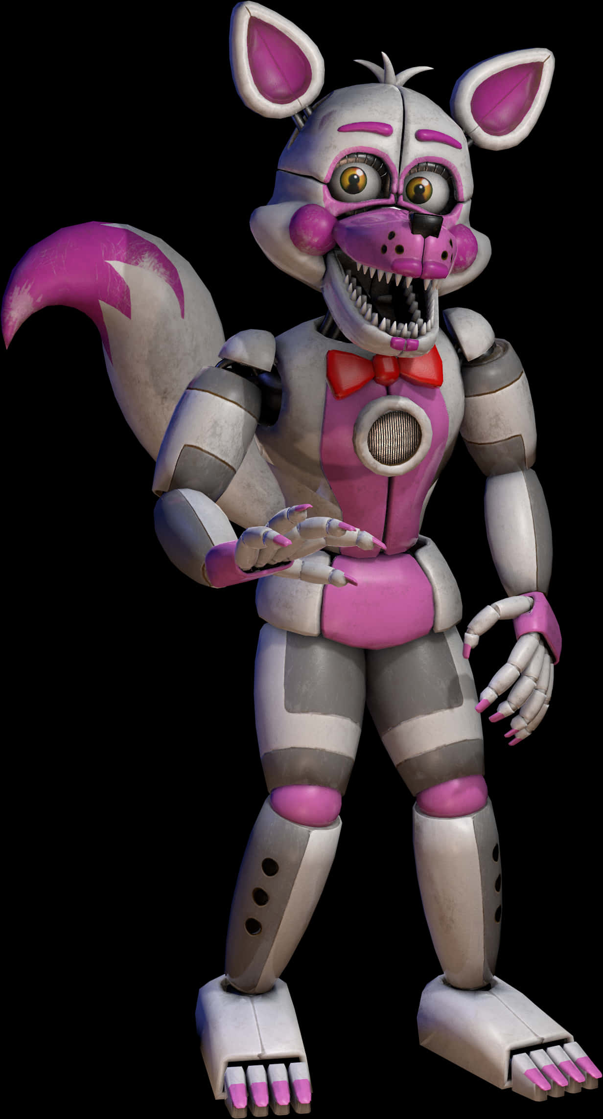 F N A F_ Animatronic_ Funtime_ Foxy PNG