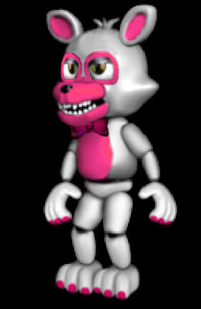 F N A F_ Pink_ Animatronic_ Character PNG