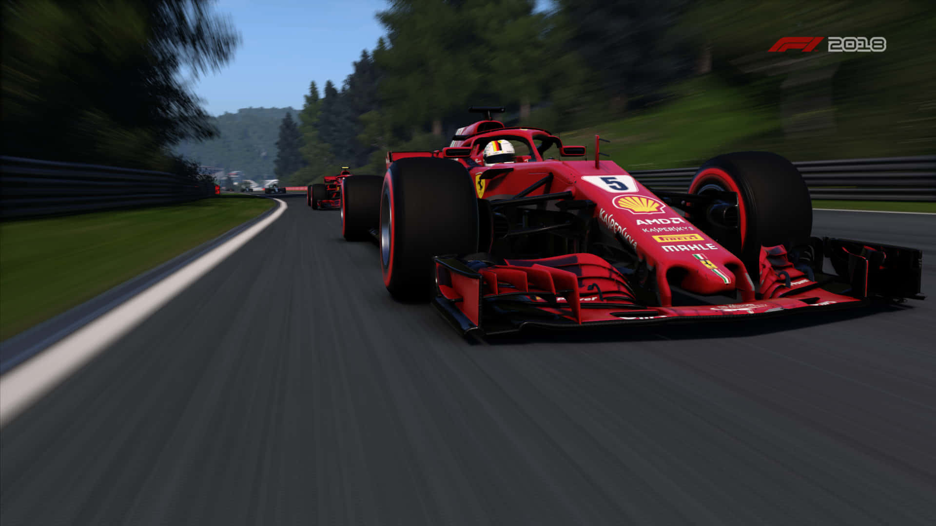 Feel the speed and energy of F1 2018!
