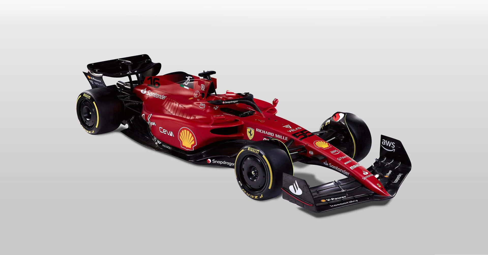 Download Ferrari F1-75 F1 2018 Background 