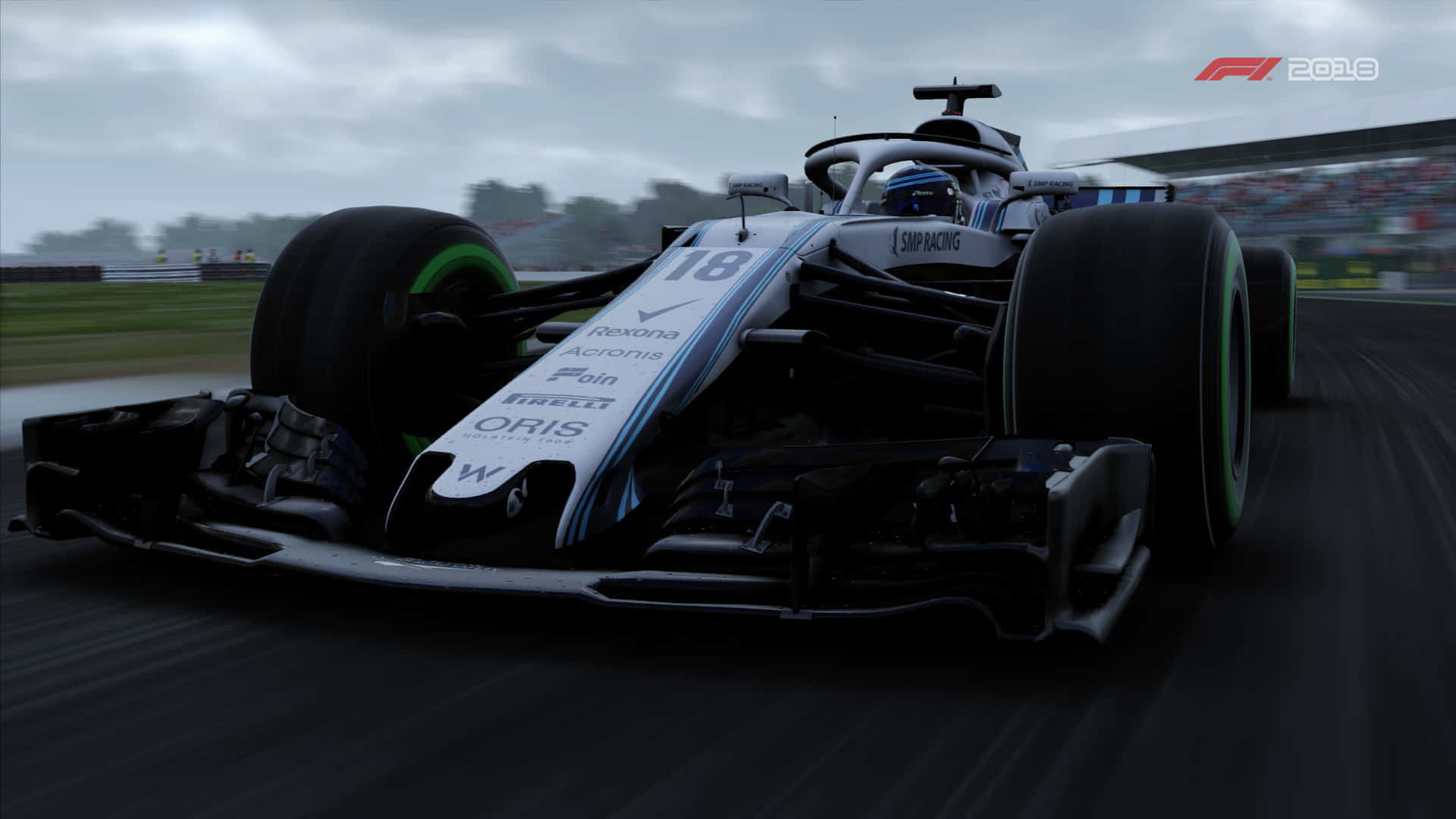 Williamfw41-spel F1 2018-bakgrund