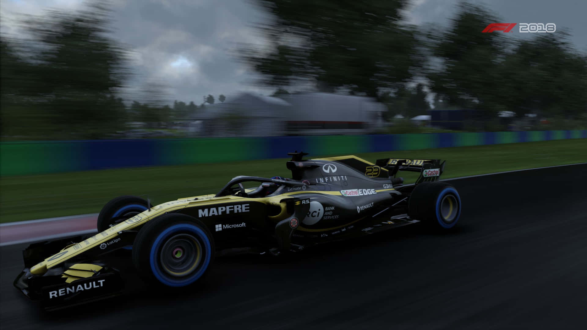 Renault R.s.19 Gameplay F1 2018 Background