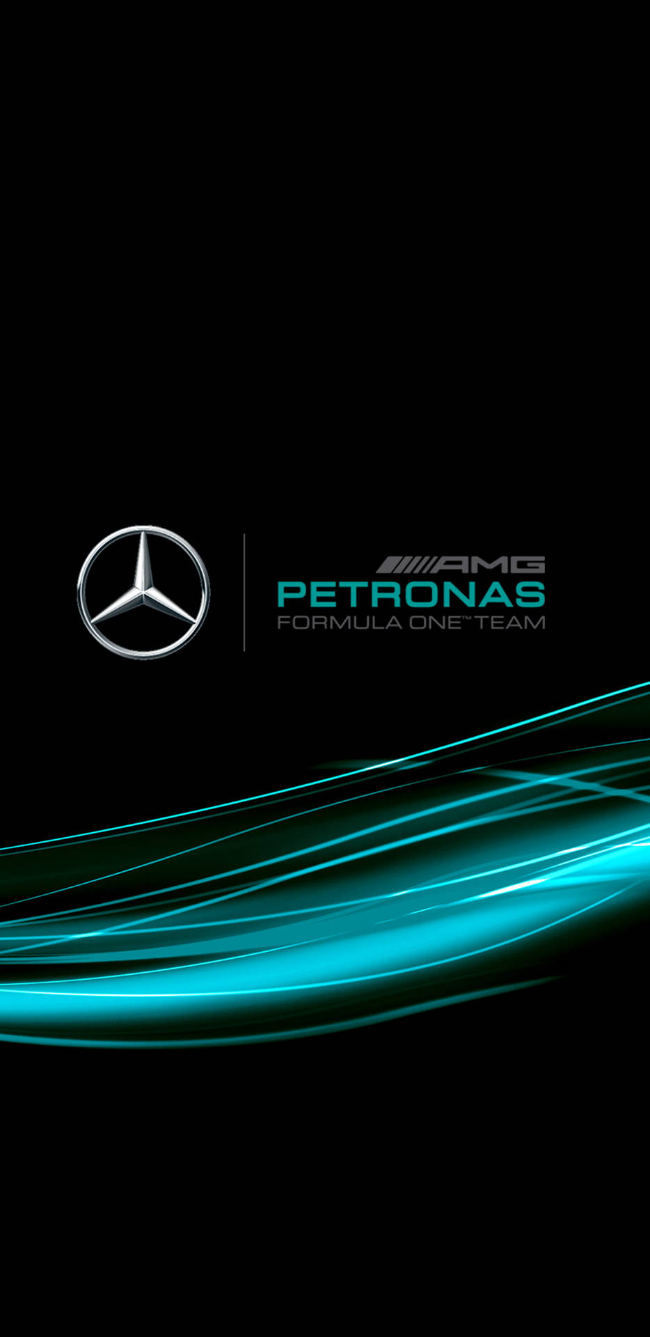 F1 Amg Petronas Logo Art Iphone Wallpaper