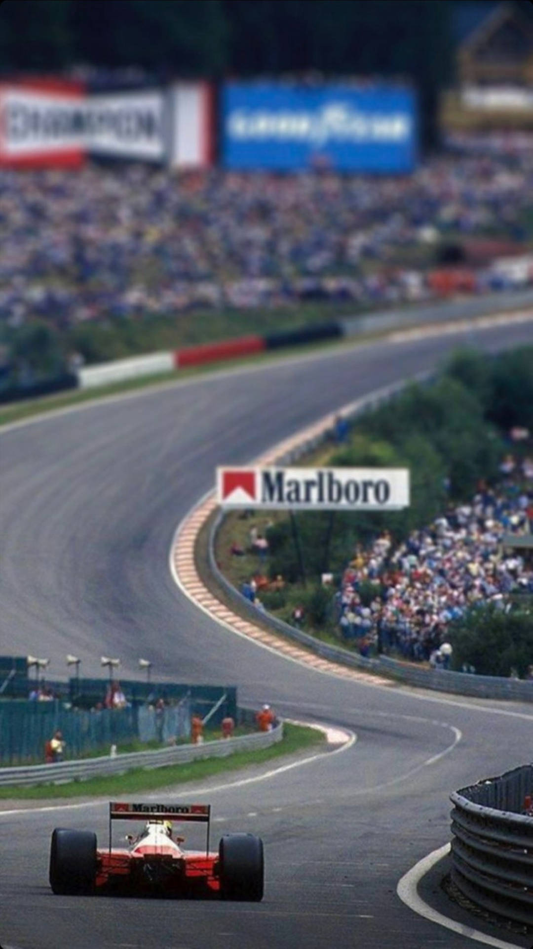 F1telefonens Bakgrundsbild För Belgiska Grand Prix 1988. Wallpaper