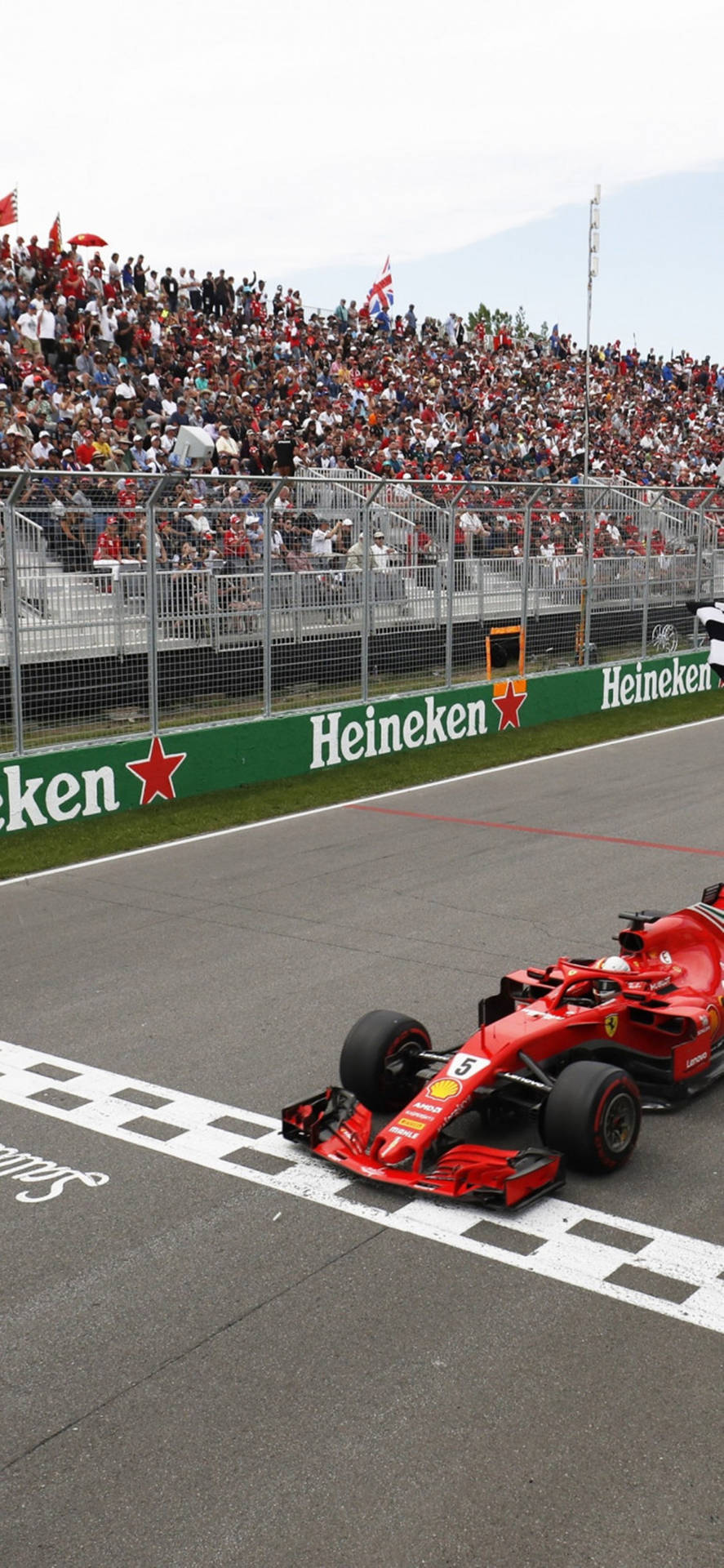 F1telefono Rosso Vettel Formula Sfondo