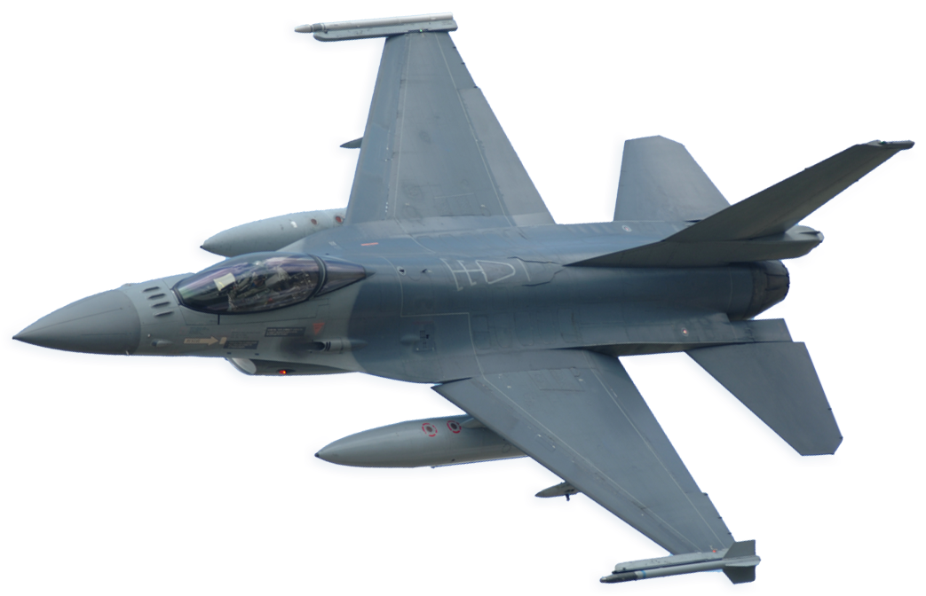 F16_ Fighting_ Falcon_ In_ Flight PNG