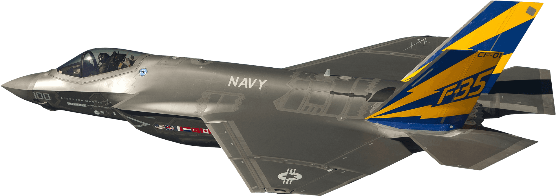 F35 Jet Fighter Navy Aircraft PNG