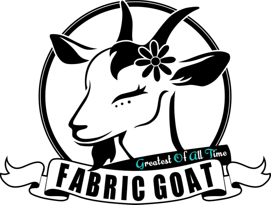 Fabric Goat Logo Design PNG