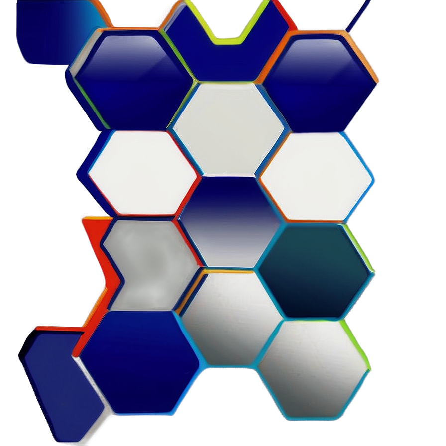 Fabric Hexagon Pattern Png Nou PNG