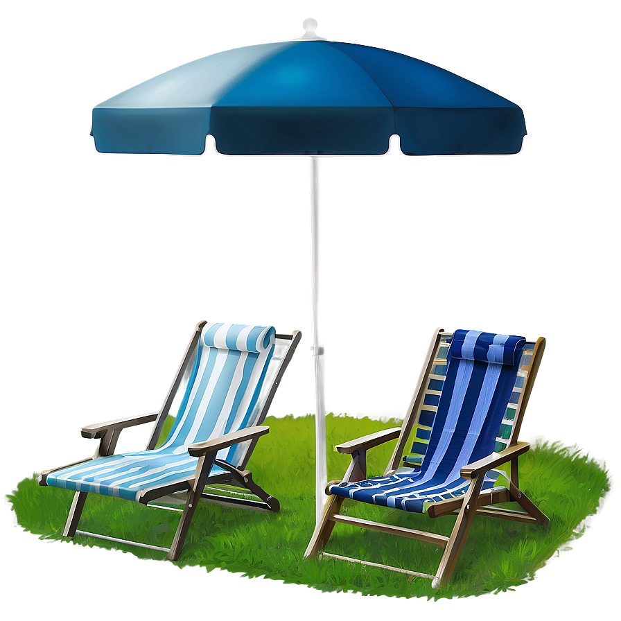 Fabric Lawn Chair Png Bfo PNG