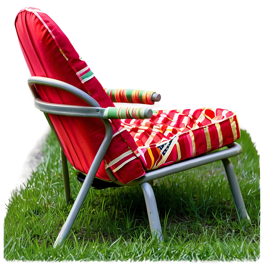 Fabric Lawn Chair Png Qdv53 PNG