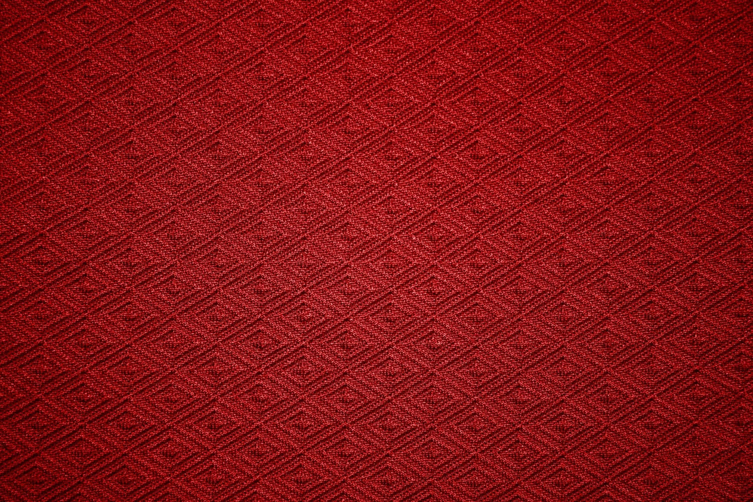 Imágenesde Textura De Tela En Color Rojo Con Diseño De Diamantes.