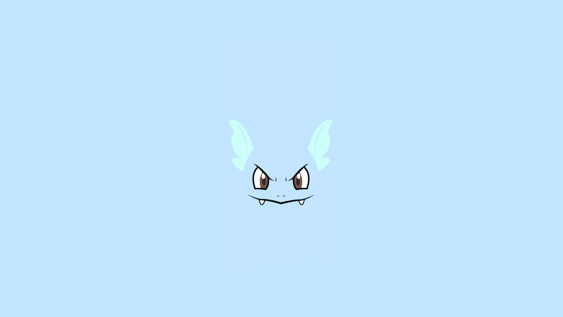 Face And Ears Of Wartortle Wallpaper