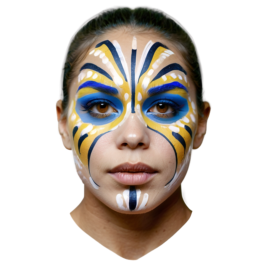 Download Face Paint Design Png 56 | Wallpapers.com