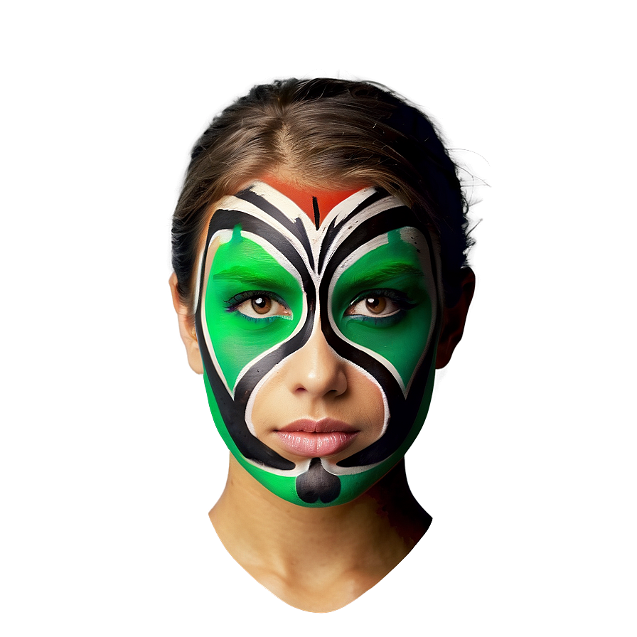 Download Face Paint Design Png Dgb | Wallpapers.com