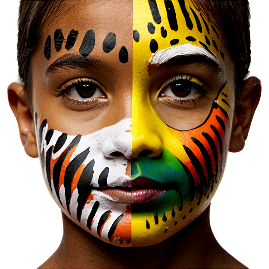 Download Face Painting Kids Png Ioo70 | Wallpapers.com