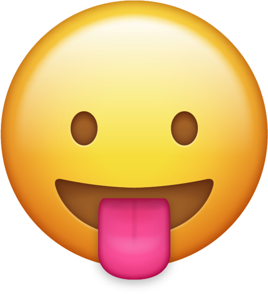 Face Savoring Food Emoji PNG