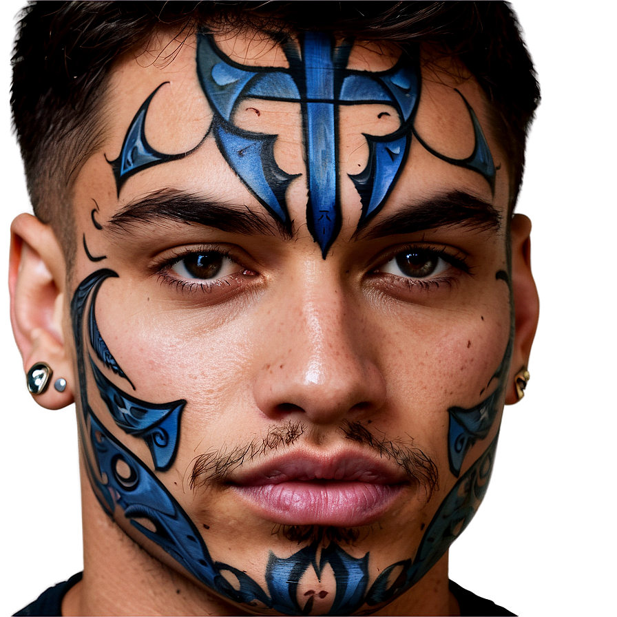 Face Tattoo B PNG