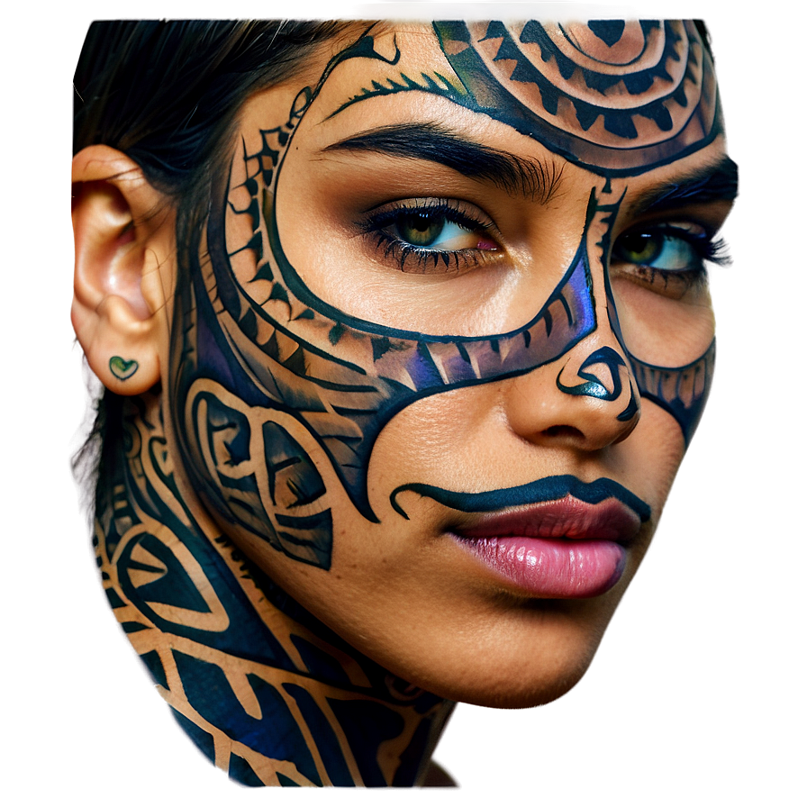 Face Tattoo C PNG