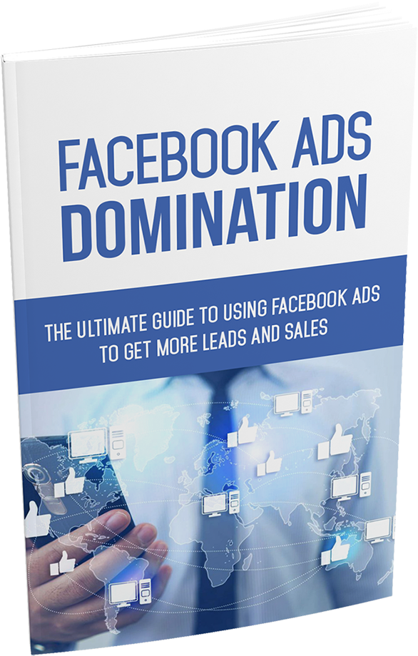 Facebook Ads Domination Guide Cover PNG