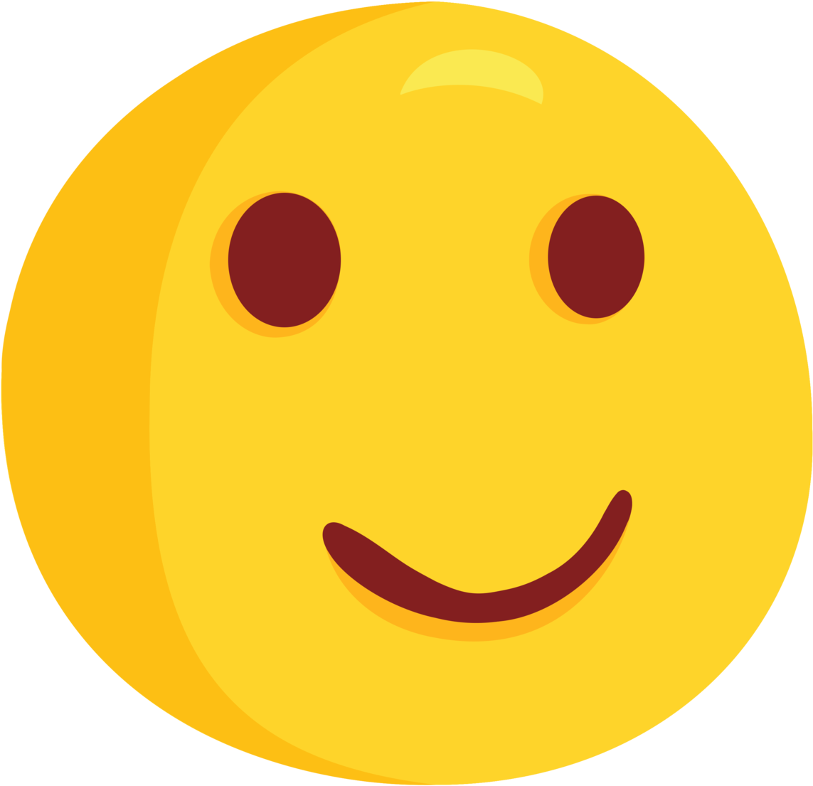 Facebook Happy Face Emoji PNG