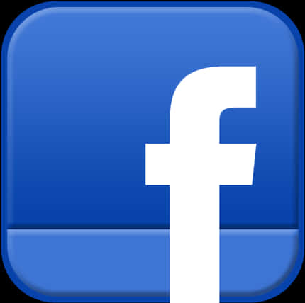 Facebook Icon Blue Background PNG