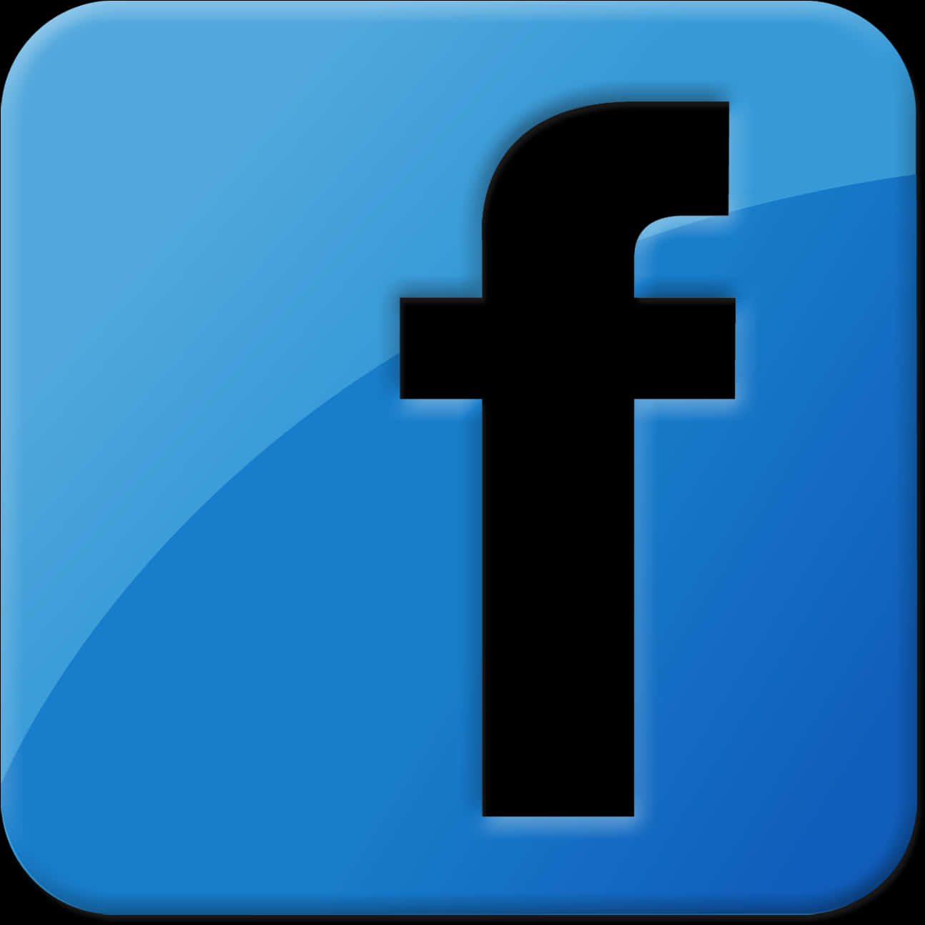 Facebook Icon Blue Square PNG