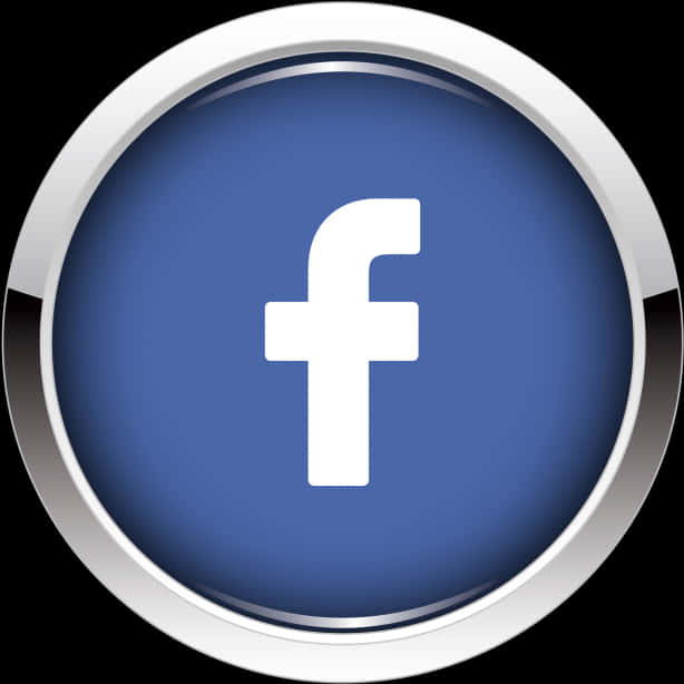 Facebook Icon Closeup PNG