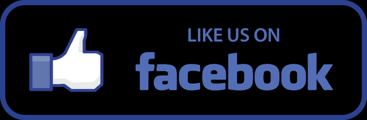 Facebook Like Button Banner PNG