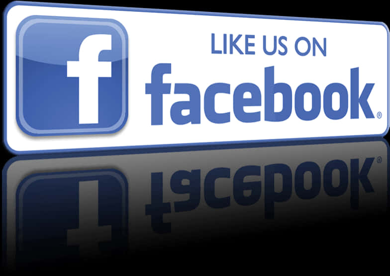 Facebook Like Us Promotion PNG