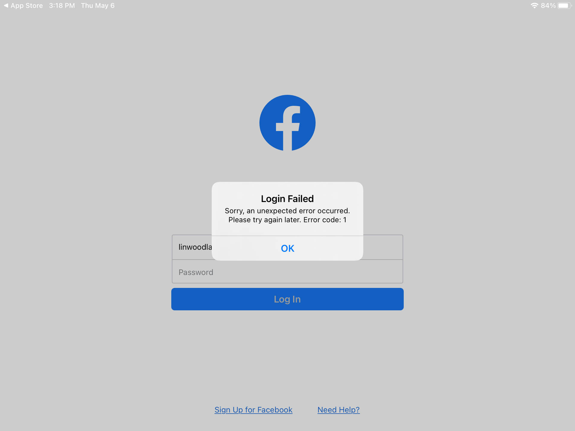 Download Facebook Login Desktop Screenshot Wallpaper