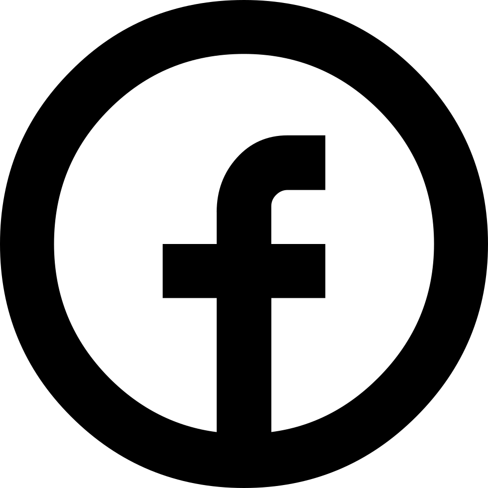 Facebook Logo Black Background PNG
