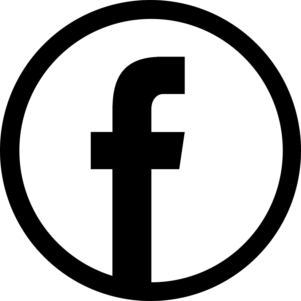 Facebook Logo Black Background PNG