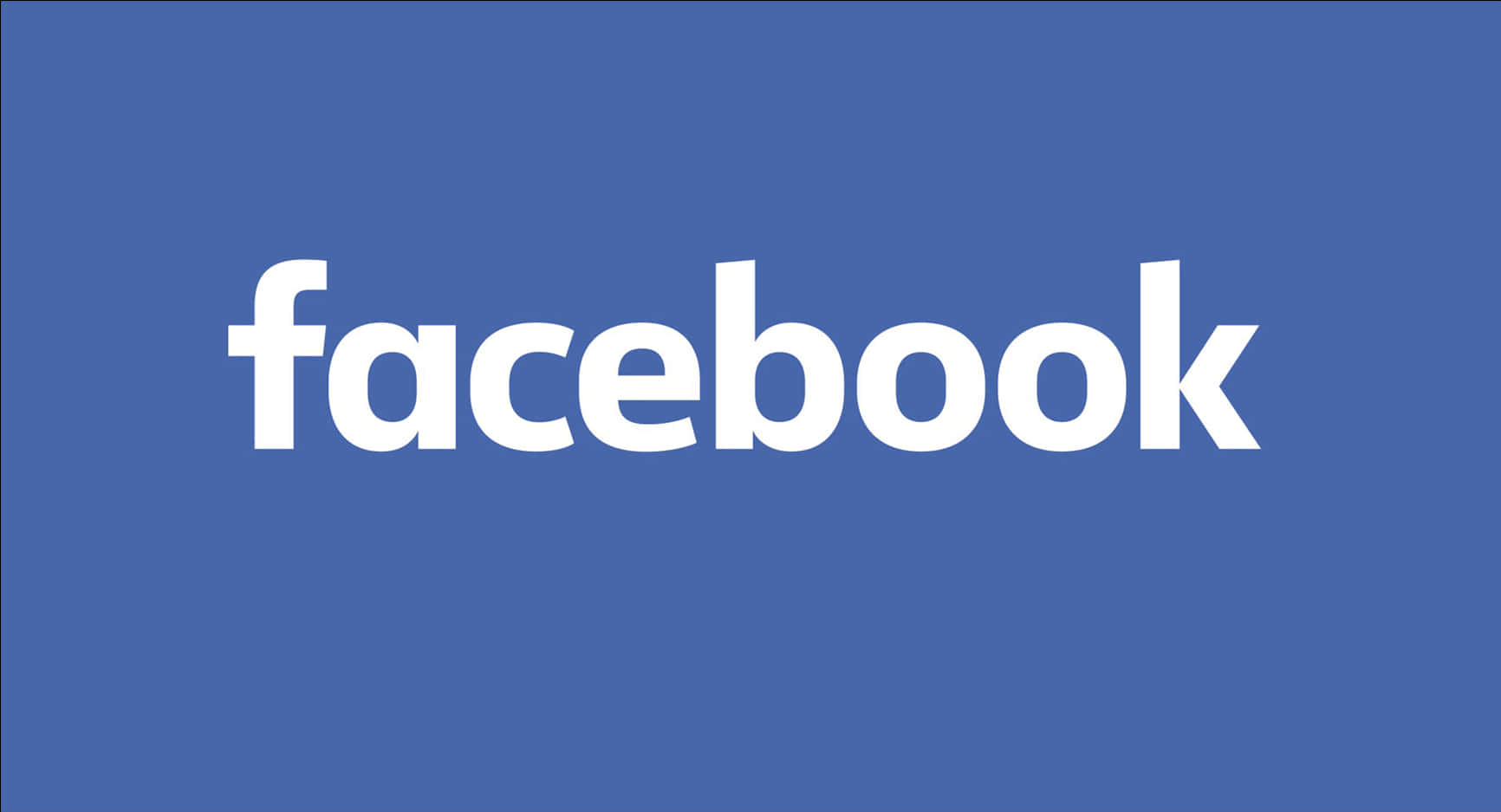 Facebook Logo Blue Background PNG