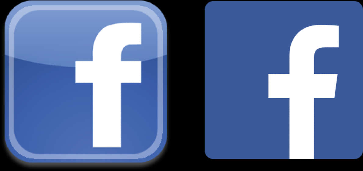 Facebook Logo Comparison PNG