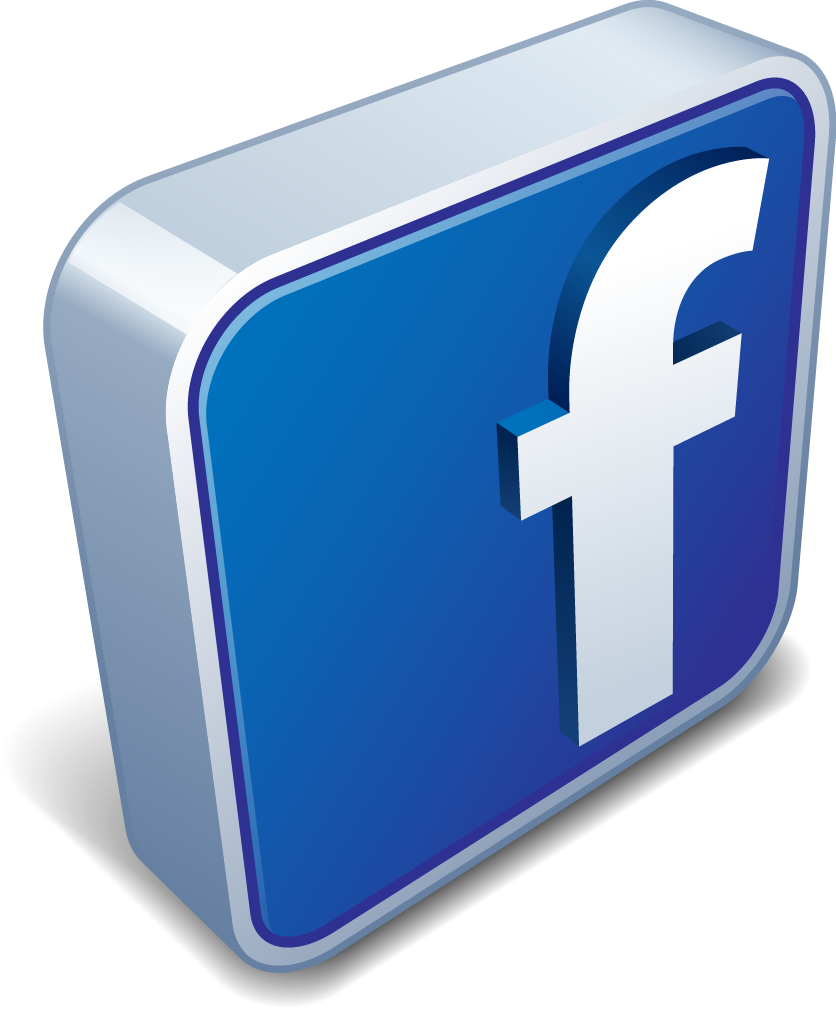 Facebook Logo3 D Icon PNG