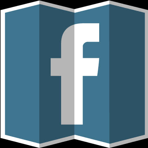 Facebook Logo3 D Rendering PNG