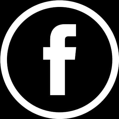 Facebook White Icon Circle PNG