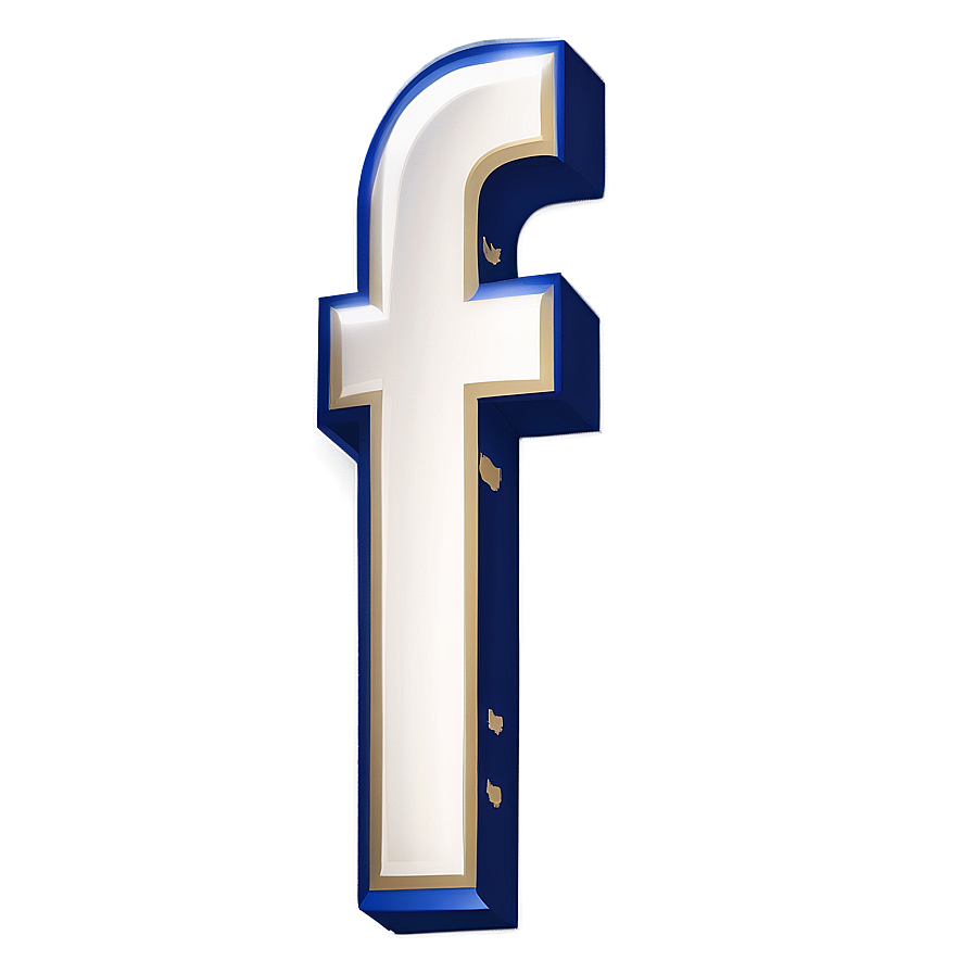 Facebook White Vector Logo Png Iqr PNG