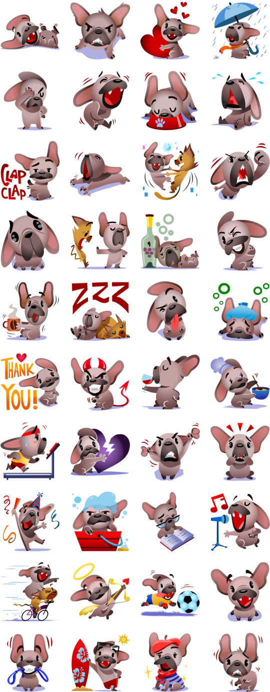 Facebook_ Koala_ Emoji_ Set PNG