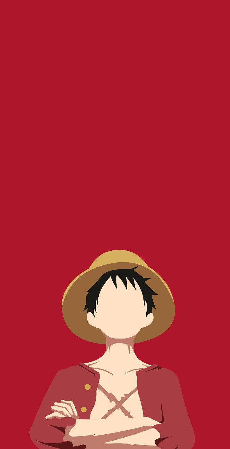 Faceless Luffy Anime Profile Wallpaper