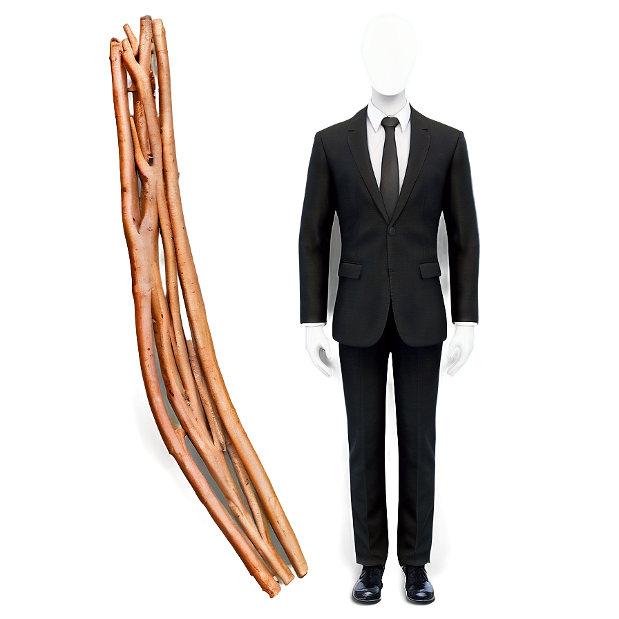 Download Faceless Slender Man Png Trw | Wallpapers.com