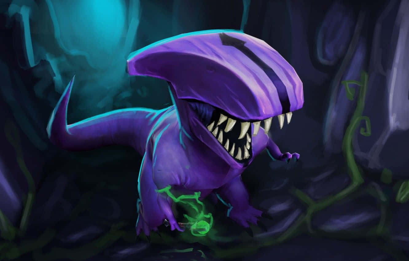Faceless Void in Action Wallpaper