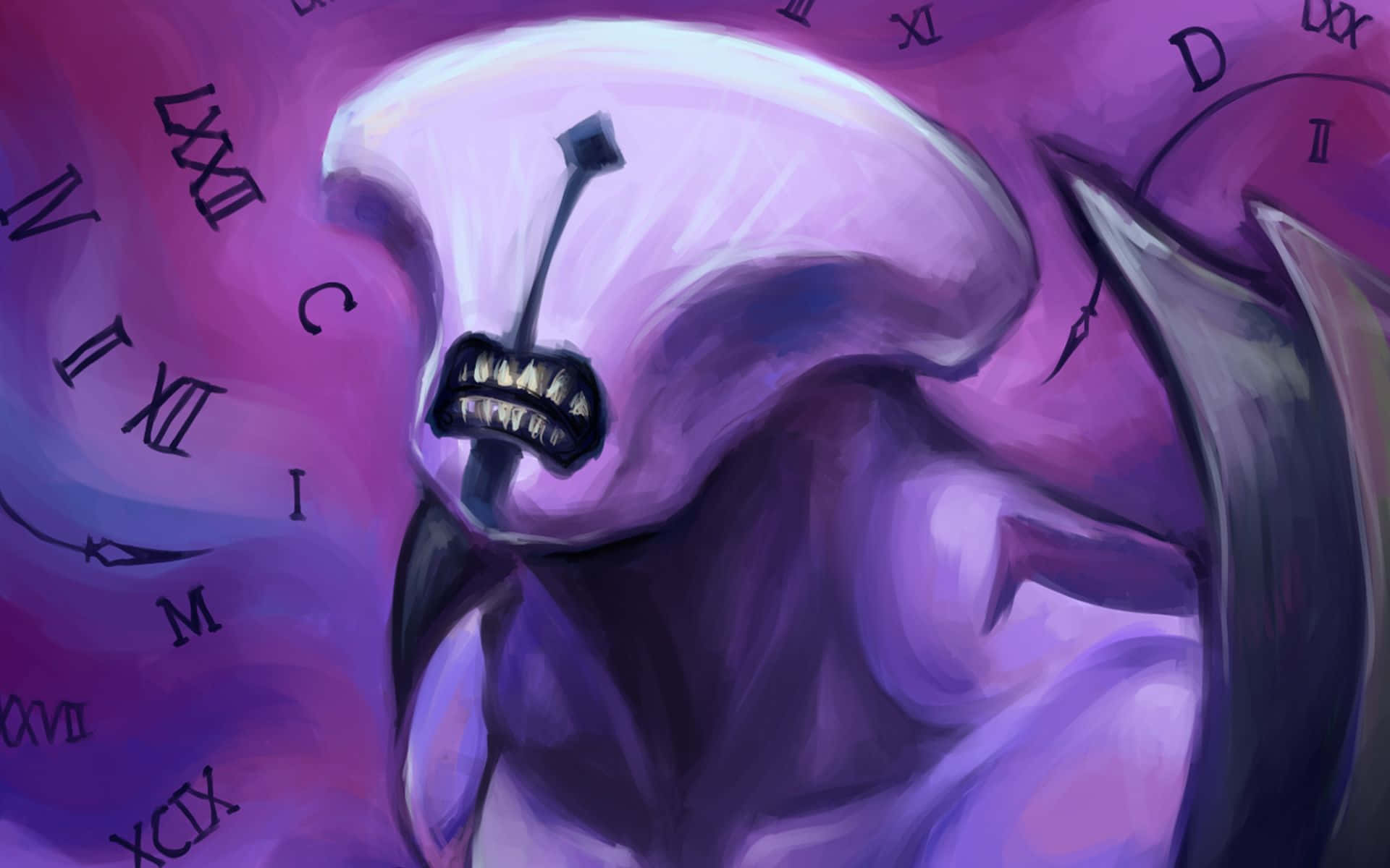 Faceless Void: Master of Time and Space in Dota 2 Wallpaper