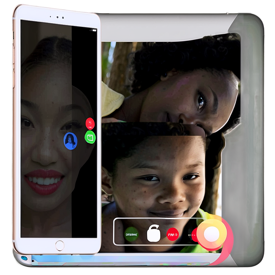 Facetime Call On Ipad Screen Png Auv PNG